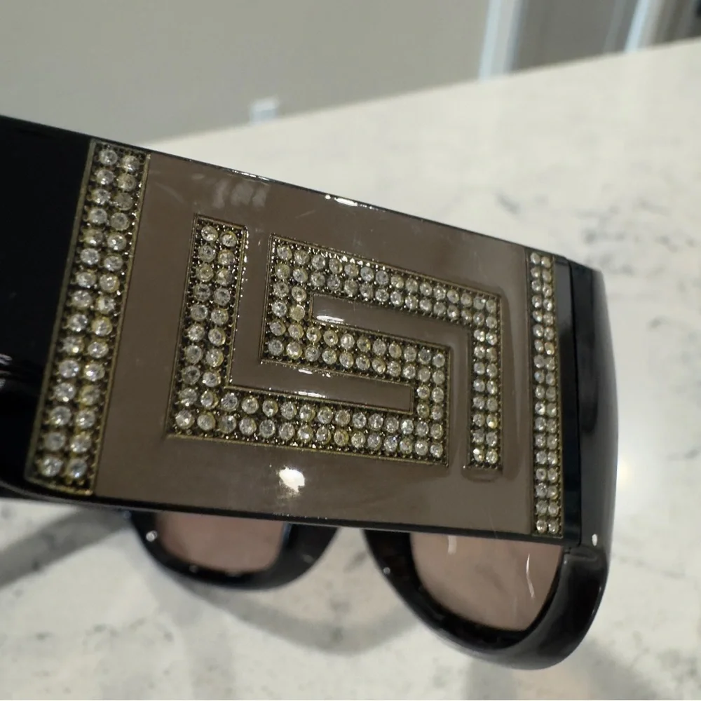 Versace Vintage Sunglasses 2+ Readers With Case Model 4159-B - Picture 7 of 15